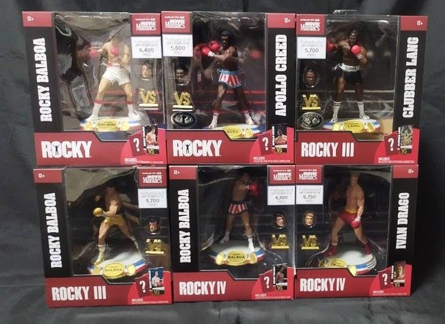 入手困難マクファーレントイズ　ロッキーシリーズ全６種　 ROCKY Amazon.co.jp: 入手困難マクファーレントイズ ロッキーシリーズ全6種